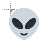 Alien head normal select.cur