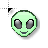 Alien head II normal select.cur Preview