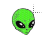 Alien head III left select.cur Preview