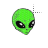 Alien head III left select.cur