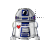 I heart R2-D2 left select.cur Preview