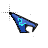 blue runic cursor.cur