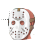 Jason Voorhees head normal select.cur