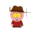 Freddy Krueger South Park II left select.cur