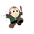 Jason Voorhees chibi II normal select.cur Preview