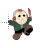 Jason Voorhees chibi II normal select.cur