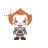 Pennywise chibi normal select.cur Preview