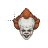 Pennywise head normal select.cur Preview