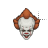 Pennywise head left select.cur Preview