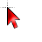 Red cursor .cur Preview