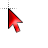 Red cursor .cur