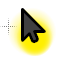 Yellow Light Cursor.cur HD version