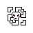 skull maze diagonal resize right.cur Preview