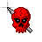 red skull with spear normal select.ani Preview