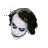 Joker face normal select.ani Preview