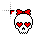 heart eyed skull normal select.cur Preview