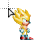 Super Sonic 1.ani Preview