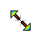 rainbow diagonal resize 2 (static).cur