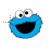 Cookie Monster face normal select.cur Preview