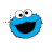 Cookie Monster face normal select.cur