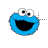 Cookie Monster face left select.cur Preview