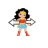 Wonder Woman horizontal resize.cur Preview