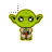 Yoda caricature II normal select.cur