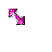 Pink Glitter Diagonal Resize 1.ani Preview