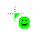 Green smiley face.cur Preview