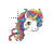 Unicorn head normal select.cur Preview