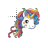 Unicorn head normal select.cur