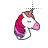 Unicorn head II left select.cur Preview