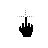 Inverse Middle Finger.cur Preview