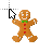 Gingerbread Man 2.cur