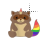 raccoonicorn II left select.cur