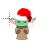 Baby Yoda Claus II normal select.cur Preview