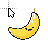 Banana.cur Preview