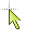 lime green cursor.cur Preview