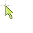 lime green cursor.cur