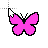 Butterfly Pink 25.cur