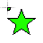 Green Star.cur