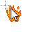Fire Cursor(Alan Becker Version).cur Preview
