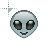 alien head normal select.cur Preview