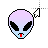 alien head II left select.cur Preview