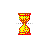 yellow to red cursor busy hourglass.ani
