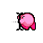 text_select kirby.cur Preview