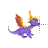 Spyro horizontal animated.ani Preview