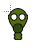 Gas Mask green normal select.cur Preview