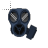 Gas Mask blue normal select.cur Preview