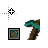minecraft pickaxe.cur Preview